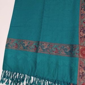 Floral Print woven Handmade Kashmiri Pashmina Shawl/Scarf